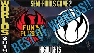 FPX vs IG Highlights Game 2 | Worlds 2019 Semi-finals | FunPlus Phoenix vs Invictus Gaming
