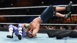 WWE 2K20 - Rey Mysterio vs John Cena - Gameplay (PS4 HD) [1080p60FPS]