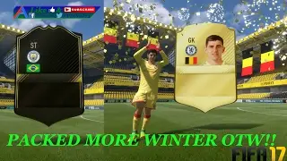 FIFA 17 - PACKED MORE WINTER OTW!!