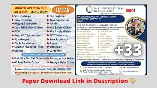 GCC walkins today free jobs alert | Gulf jobs #gulfjobs #freejobalert
