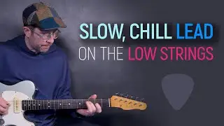Slow, mellow guitar lead played on the low strings. This one is EASY to play! Guitar Lesson - EP541