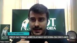 Alto retorno: pre&ccedil;o das terras agr&iacute;colas mais que dobra em cinco anos