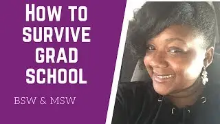 How To Survive and Thrive Grad School | Learning YOUR Professors  | 3 Tips | Social Work