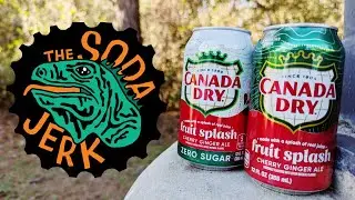 Canada Dry Fruit Splash Cherry Ginger Ale and Zero Sugar Version