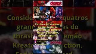 [Big 4 Alem&atilde;o] Curiosidades! #oldschoolsociety #rock #sodom #tankard #destruction  #kreator