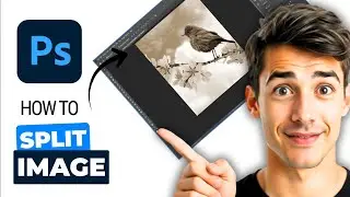 Как разделить изображение в Photoshop (самый простой способ) (руководство 2026 года)