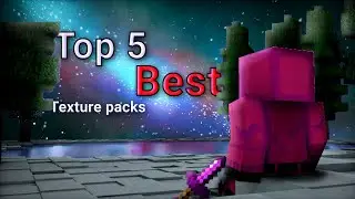 Top 5 Texture packs for mcpe...pt 2! #minecraft #mcpe #2022