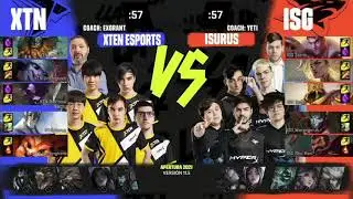 XTEN vs ISG Resumen | LLA Apertura 2021 S7D2 | XTEN Esports vs Isurus Gaming Resumen