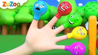 Finger Family Where Are You? - Balloon Finger Song For Kids | ZuZoo Nursery Rhymes & Kids Songs