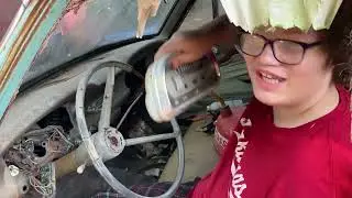 Our 1962 Falcon, Smurf, needs a transmission. So we took one out of one of our 1963 Falcons.