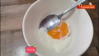 Half boiled eggs for my breakfast || perfecly boil || love it 🥚