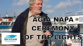 Aerial photography in Cyprus (Ceremony of the Lights)