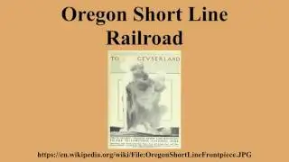 Oregon Short Line Railroad