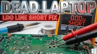 #CASE STUDY || LDO LINE SHORT ||  DEAD LAPTOP FULL SOLUTION @nityatechinstitute 