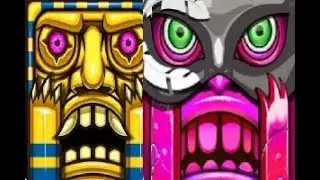 Running in Pyramid Advanture vs 3D Lost Magic Temple