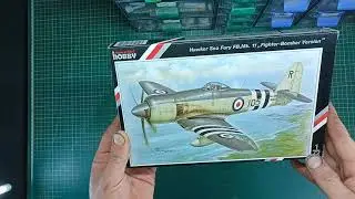 Обзор Hawker Sea Fury FB.Mk.11 от Special Hobby