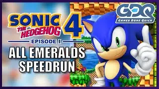 My first ever speedrun for Games Done Quick! - Sonic 4 Episode 1 All Emeralds speedrun