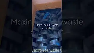 E-waste shredder, PCB board shredder, Solar Panel board shredder, #EwasteCrusher