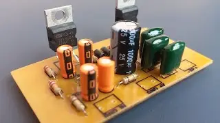 TDA2030 Bridge Amplifier Board Single Supply In DIY PCB