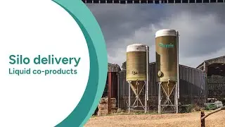 Silo delivery liquid co-products