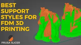 Ultimate Guide to FDM 3D Printing Support Settings | Grid vs Organic vs Snug |Tested & Compared!