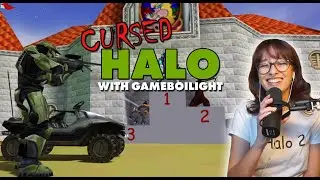 Cursed Halo Mod with GameBoiLight! - MurshaGames FULL stream ♡