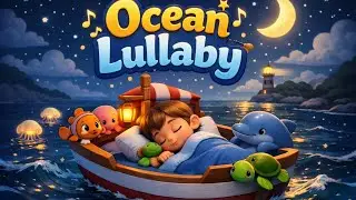 Ocean Lullaby 💤 Sleep Music For Babies 🌛 Babies Fall Asleep Quickly After 5 Minutes 💤 Instant Sleep