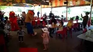 Lunch with Elmo and Friends at Busch Gardens Tampa, FL