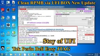 Update FFU or CLEAN RPMB VIA UFI BOX NEW UPDATE