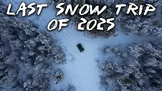 Merry Jeepmas! Jeep TJ Snow Off-roading around Peachland, BC (last trip of 2025)