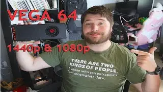Vega 64 в 2025 году?? Игровые тесты 1440p и 1080p!! Видеокарта за 50 долларов!?!?!