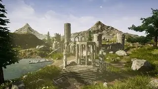 Unreal Engine 4 - Speed Environment Scene - Ruins