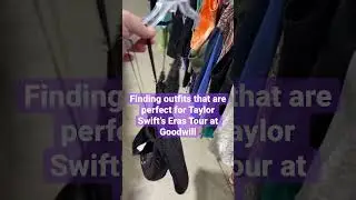 Taylor Swift Eras Tour Outfit Ideas at Goodwill #thrifting #thriftshop
