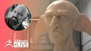 3D Sculpt a Goblin #withme ! - Miguel Guerrero - ZBrush 2021