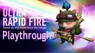 League of Legends: Ultra Rapid Fire Playthrough (Teemo Carry. INSANE Ending!)