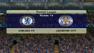 PES 2017 (PS2) Chelsea vs Leicester City - Premier League