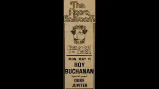 Roy Buchanan - Can I Change My Mind - Agora Cleveland OH 5/18/78   Scene 5/11/78