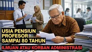 USIA PENSIUN PROFESOR JADI 80 TAHUN. UNTUNG RUGI & BEBAN ADMINISTRASI DOSEN | MIMBAR INTELEK