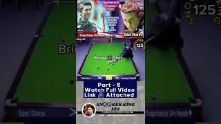 Un-nooh🇹🇭Vs Eden Sharav🏴󠁧󠁢󠁳󠁣󠁴󠁿 Part-5💫#shorts #shortvideo #shortsfeed #youtubeshorts #snookerking125