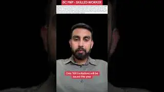 BC PNP - SKILLED WORKER UPDATE 2025