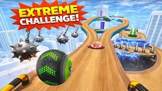 Going Balls Crazy Part 100 - 3D Ball Rolling Gameplay & Speedrun Challenge