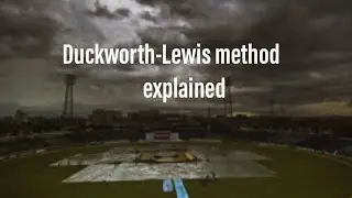 Duckworth-Lewis method REVEALED theory|The theory explained #duckworthlewis #cwc