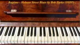 Ragtime - Hobson Street Blues by Bob Zurke (1939?)
