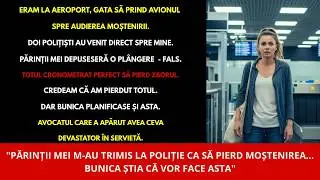 Poliția m-a oprit la aeroport... părinții mei au mințit ca să pierd audierea moștenirii și…