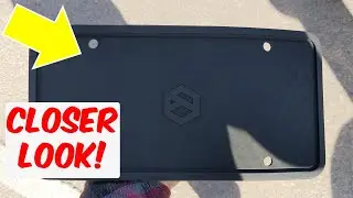 Rightcar Solutions Silicone License Plate Frame Review (Link Below 👇)