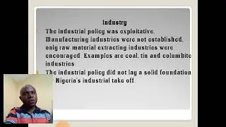 HISTORY SS2: COLONIAL ECONOMY IN NIGERIA.