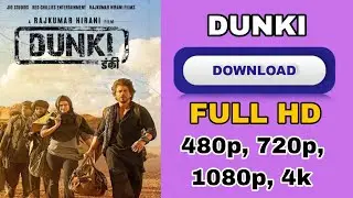 Dunki Movie Download Link 2023 | Dunki movie download kaise kare