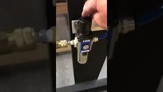 Фильтр/регулятор PVD EZ Glide, регулировка воздуха