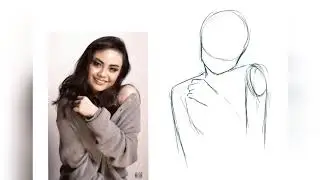 Turning a photo to ANIME! [TIMELAPSE]