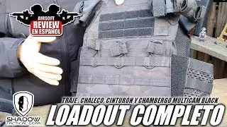 LOADOUT Completo de SHADOW TACTICAL GEAR | Airsoft Review en Espa&ntilde;ol